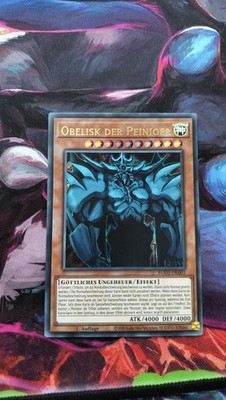 Yu-Gi-Oh! Obelisk Der Peiniger Secret Rare Eg01 Gott Nm  Artwork Götterkarte 