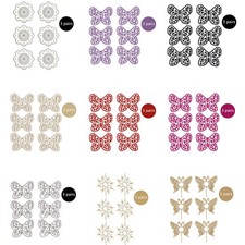 3 Pairs Womens Rhinestone Pasties Breast Cover Breast Body Gems Chest Stickers