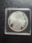 2009 indian head 1oz silver coin round. uncirculated