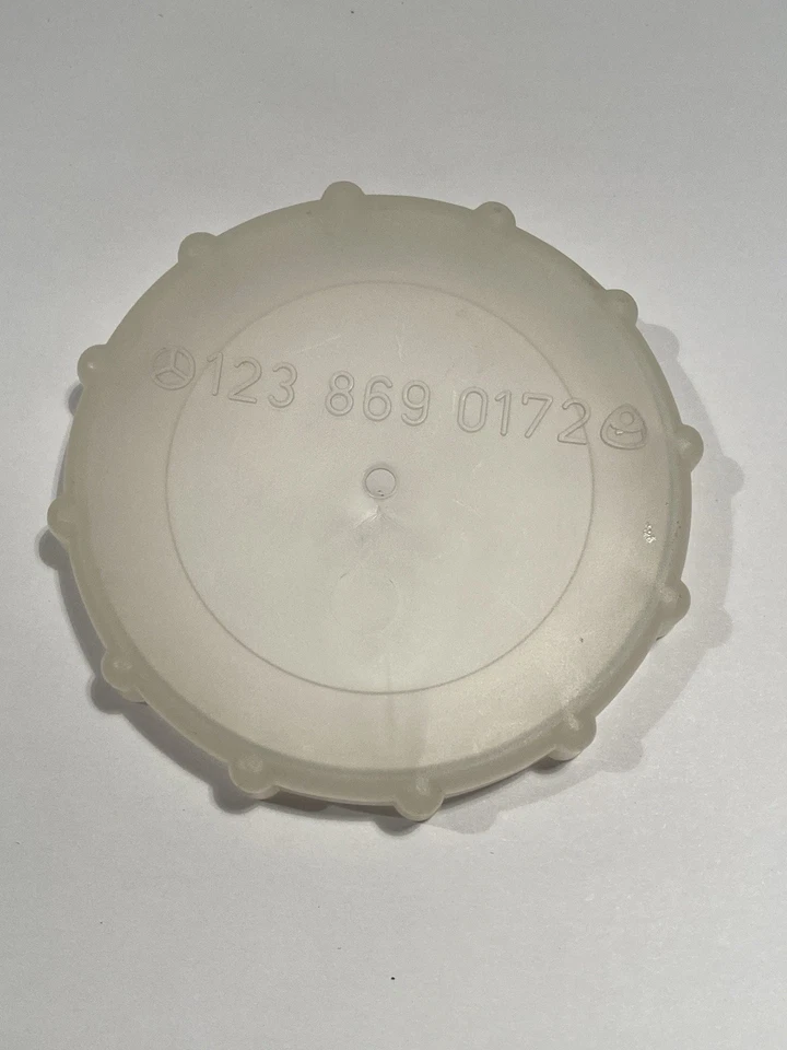 NOS WASHER FLUID RESERVOIR CAP GENUINE OEM Mercedes Benz W123 W124 W126 W201 - Image 3 of 3