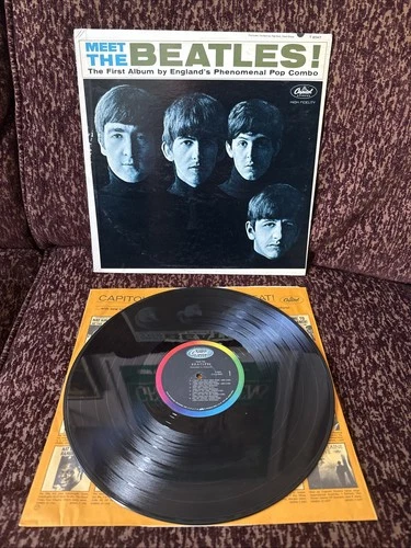 Vinyl MEET THE BEATLES! T 2047 Capitol Records T2047 LP Mono (1964)