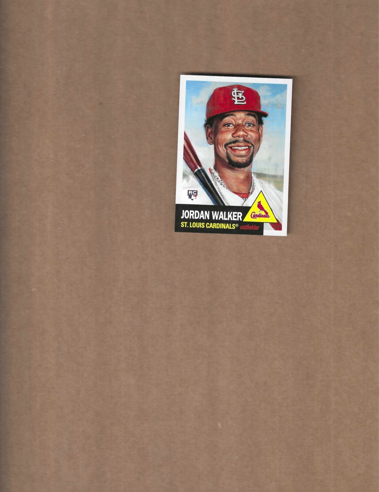 2023 Topps Now Jordan Walker "The Living Set" Rookie Card #647