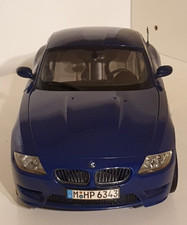 BMW Z4, M COUPE, blau, Vitrinen Modell, 1:18, KYOSHO