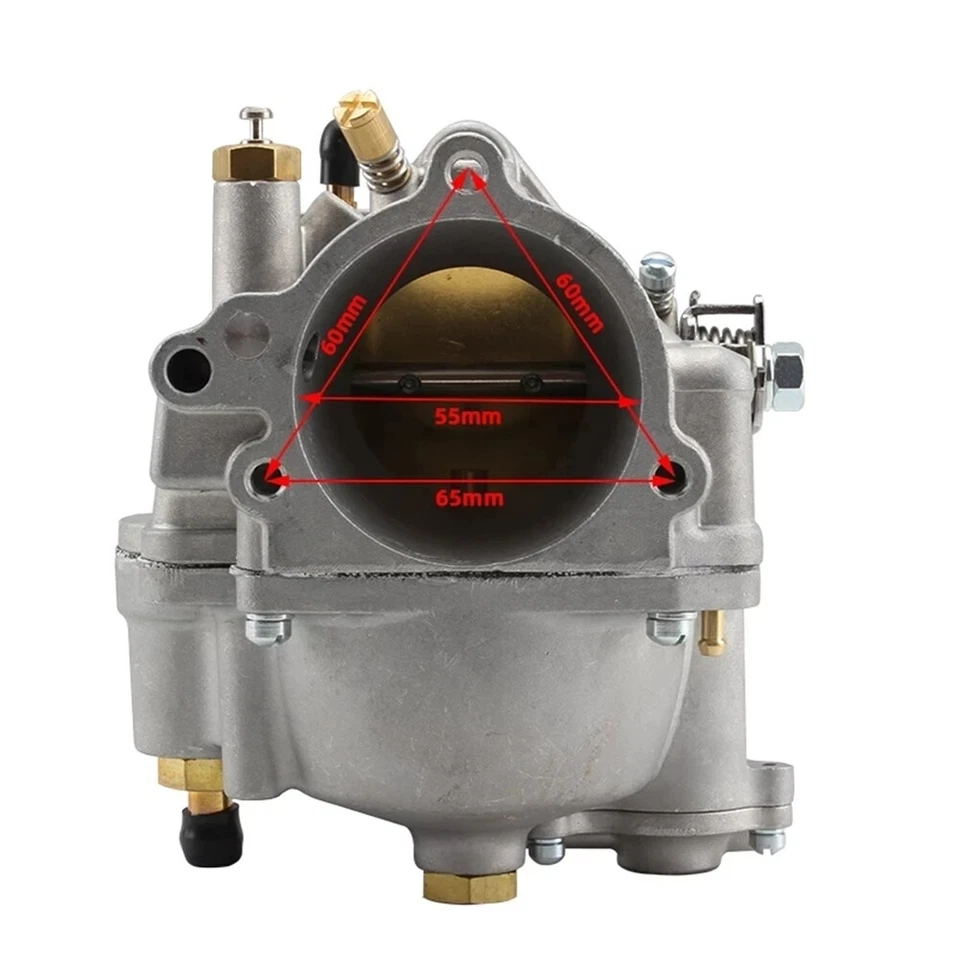 Carburador de carburador para motocicleta Harley-Davidson Super E Shorty Big Twin Sportster Foto 2 de 4