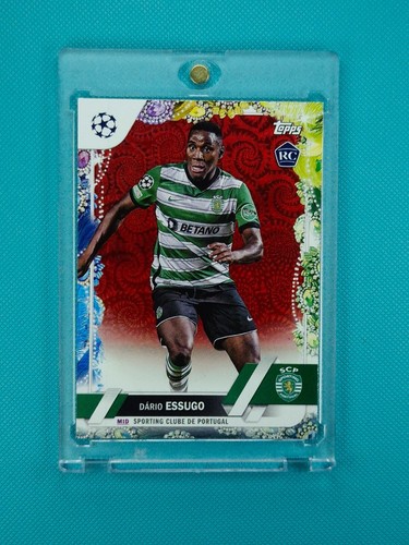 Topps Carnaval Competiciones de Clubes UEFA 2022-23 Darío Essugo /5 Red Samba Rookie