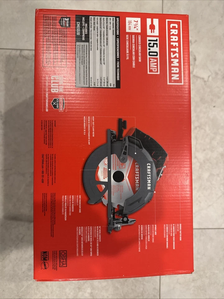 Craftsman 15.0AMP Corded circular saw - Image 2 of 2
