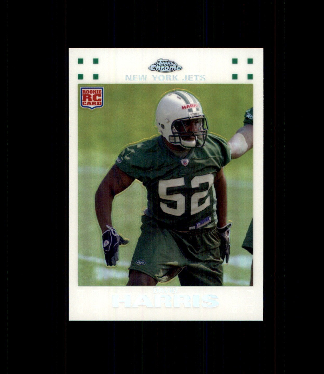 David Harris Topps Chrome #TC241 White Refractor