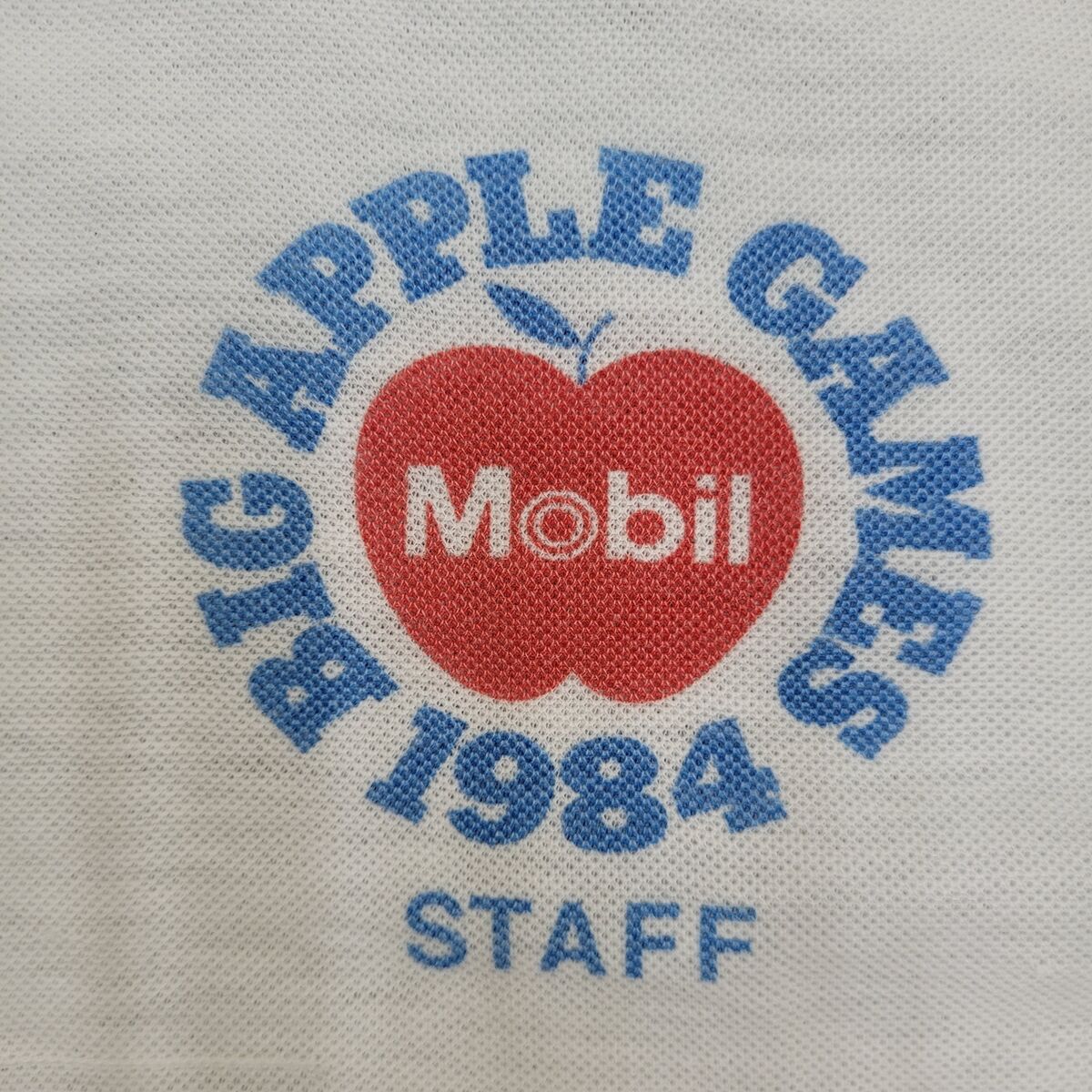 Vintage Big-Apple Polo Shirt Large 21x24 White | eBay Vintage Big-Apple Polo Shirt Large 21x24 White | eBay