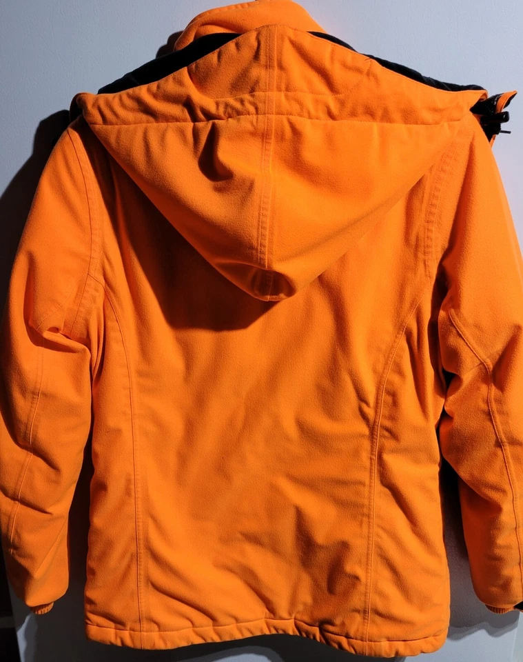 Cabelas AGO Womens Hunting Jacket w/Hood Florescent Orange Size S - Image 2 of 2