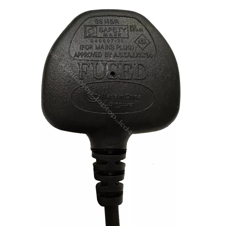 2 Pin Mains Cable Lead Power Cord UK Plug For Sony Playstation PS2 PS3 PS4 Slim - Image 4 of 4