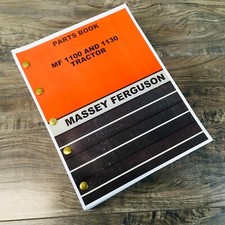 Massey Ferguson Mf1100 Mf1130 1100 1130 Tractor Parts Catalog Manual Assembly