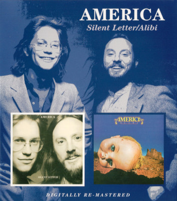 America ~ Silent Letter (1979)  /  Alibi (1980)  CD 2022 BGO Records    NEW   