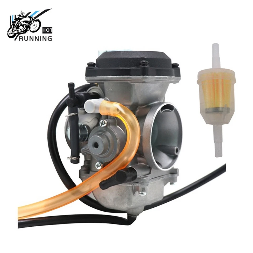 Carburador e cabo de estrangulamento para Kawasaki 2008-2018 KLR650 15004-0050 15003-0118 novo - Imagem 3 de 4