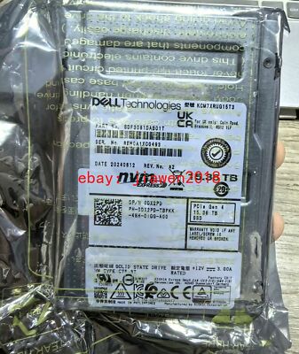 Dell KIOXIA CM7 15.36TB PCIe4.0 NVMe 2.5