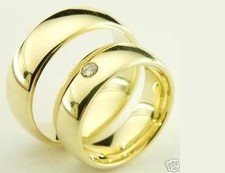 Eheringe Trauringe 585 er Gold Gelb Gold 5,5mm breit 1,4 mm stark 