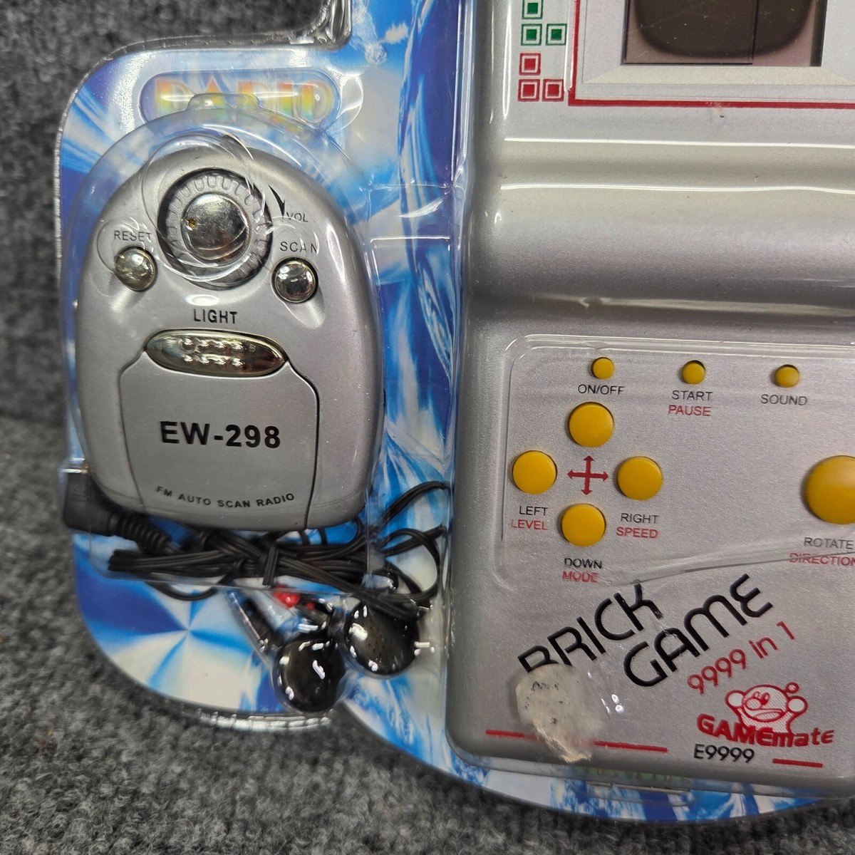 Super Brick Game 9999 in 1 Value Pack w/ Radio & LCD Sports Watch 
