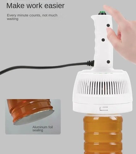 tragbare elektromagnetische Induktionsversiegelungsmaschine Großkaliber Honigflasche. - Bild 3 von 8