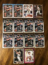 Heston Kjerstad 2024 Topps Rookie Card Lot (14) - Baltimore Orioles