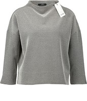 Neu! Someday Damen Pullover 3/4 Arm Schwarz-Weiß Gr. 36