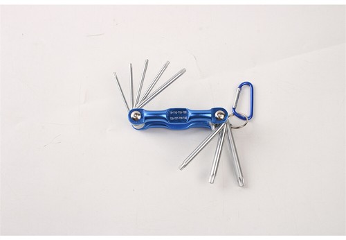 Stainless Steel Folding Hex Key Trim Accessories For Jeep Wrangler TJ JK JL Ford - Picture 9 of 10