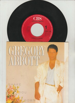 Gregory Abbott   Shake You Down    7'' Single  Vinyl ...