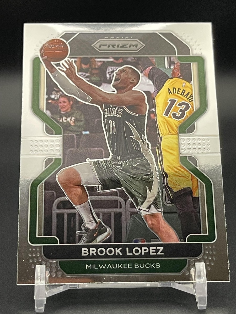 2021-22 Panini Prizm Brook Lopez #134 Milwaukee Bucks Basketball