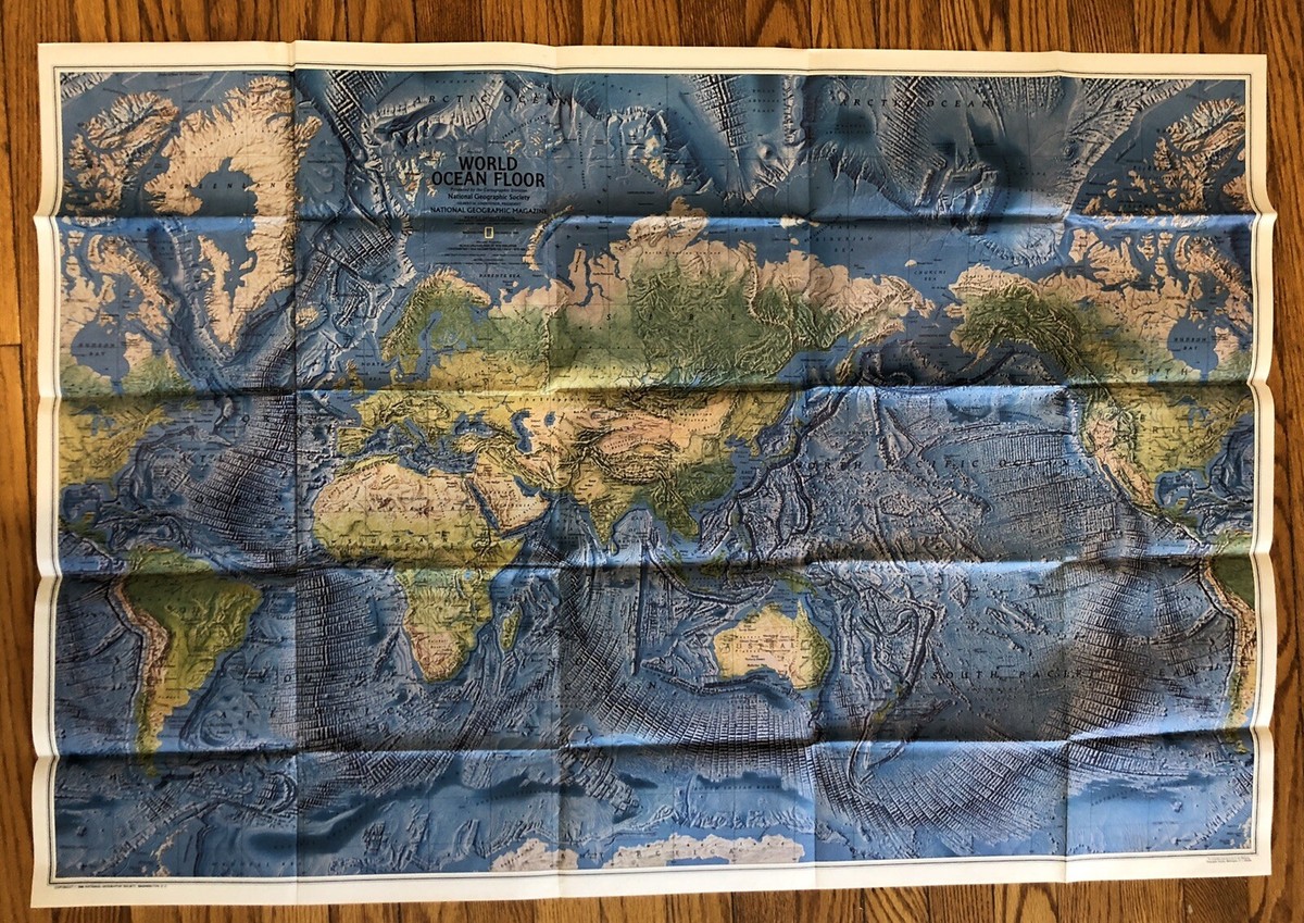 National Geographic Maps Lot of 21 Assorted 1980-84 Japan, Africa