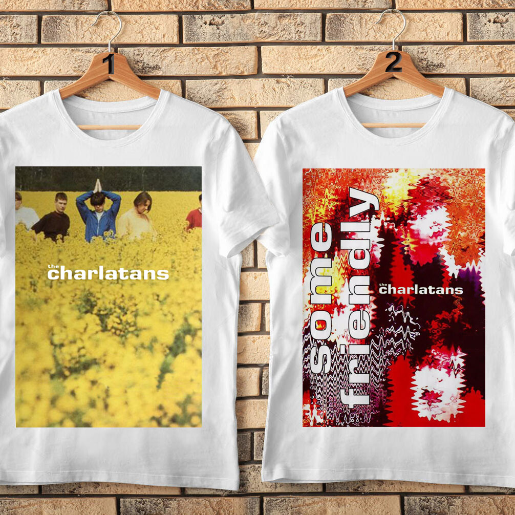 The Charlatans, TShirt. Some Friendly, 1990s indie