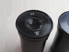 EYEPIECE MICROSCOPE  5X  PAIR     VINTAGE   #0202