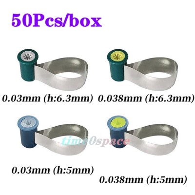 Dental Adapt SuperCap Steel Matrix M6 Matrices 50Pcs/Box Thickness 0.03 ...