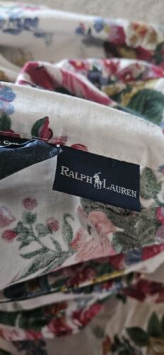 RALPH LAUREN ELAINE FLORAL Full Queen DUVET - Picture 3 of 4