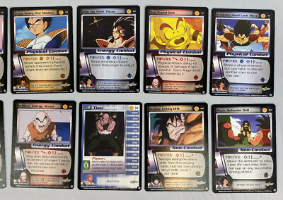 Vintage 2000 Dragon Ball Z Collectible Card Game CCG Score 10-Card