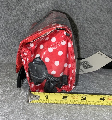 Betseyville Betsey Johnson wristlet Betsey Red Polka Bow PVC Polka dot NEW - Picture 19 of 20