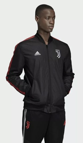 Adidas Juventus Anthem Bomber Jacket DX9210 Black/Turbo Mens Size Small  192616448090 | eBay