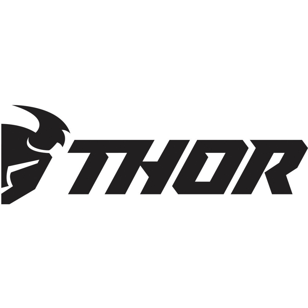 THOR MX Motocross 2018 Die-cut Stickers/Decals 6-pack (Black/White