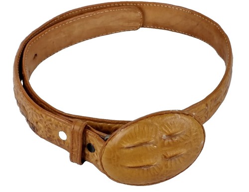 Nogales Belt Company Genuine Ostrich Belt - Size 28 Nogales Belt Company Genuine Ostrich Belt - Size 28 | eBay main image 2