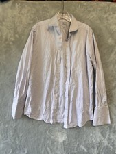 Charles Tyrwhitt French Cuff Slim Fit Men  s Dress Shirt Size 16/33