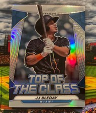 JJ Bleday 2020 Panini Prizm Baseball Silver Refractor Top Of The Class Marlins