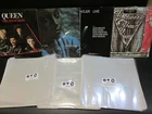 1000 pcs. 12" Plastic Vinyl Record SLEEVES COVERS LP Outer ♫ Best STANDARD SIZE