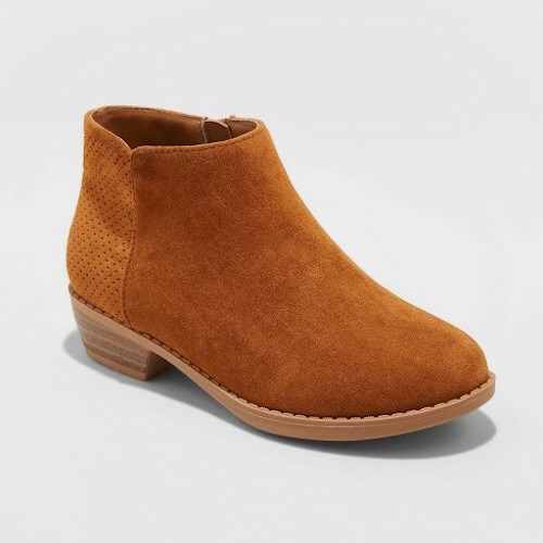 Ankle Boots Booties Brown Girls Size 