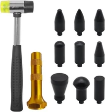 WHDZ Car Dent Repair Hammer Kits Paintless Tools Metal 9pcs Heads Auto Body Hail