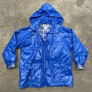 flannel lined raincoat