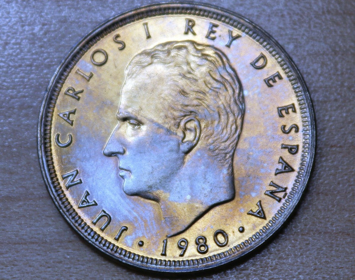 1991年製ロス・テンブラーズ　MADE in SPAIN 1980 (81) Spain 25 Pesetas 1982 FIFA World Cup | eBay