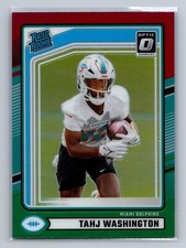 2024 Donruss - Rated Rookie Tahj Washington  Optic Preview Red Pandora Prizm 