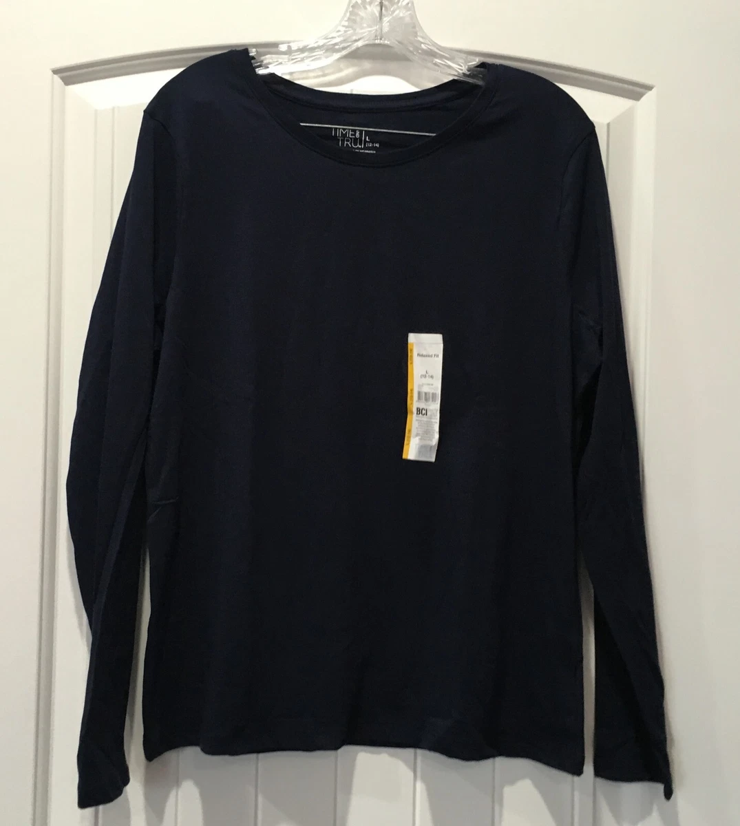 time and tru long sleeve