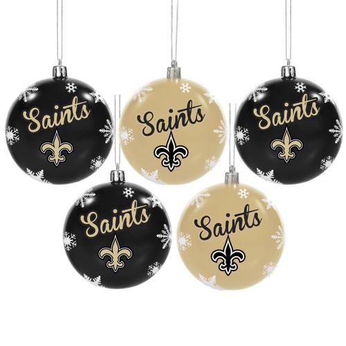 Forever Collectibles-NFL-5 Pack Shatterproof Ball Ornament Set- Pick Your Team - Bild 13 von 18