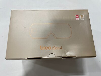 Breo iSee4 White Gray Portable Premium Electric Heat Air Relaxing Eye Massager