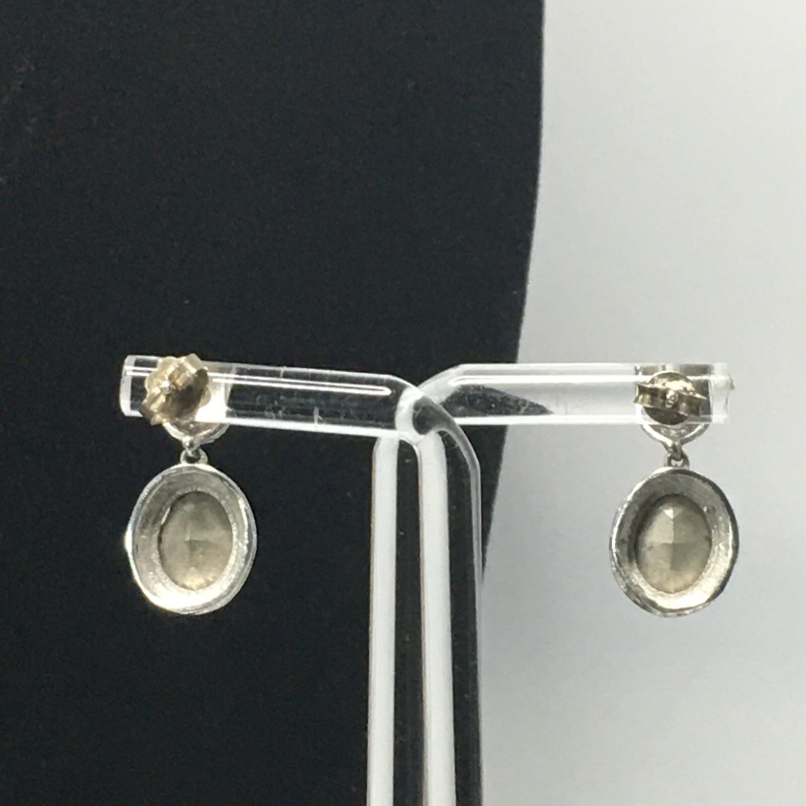 KARIS Sterling Silver Simulated Ruby Dangle Earri… - image 16