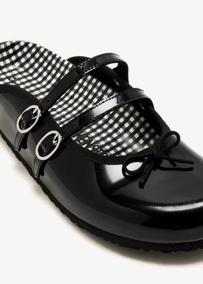 Scala Mules Repetto x Birkenstock Black Patent | eBay