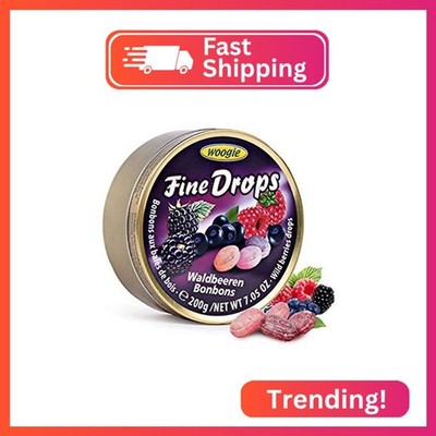 Woogie Refreshing Fine Drops of Wild Berry Candies(Forest Berries Bonbons) in Ea